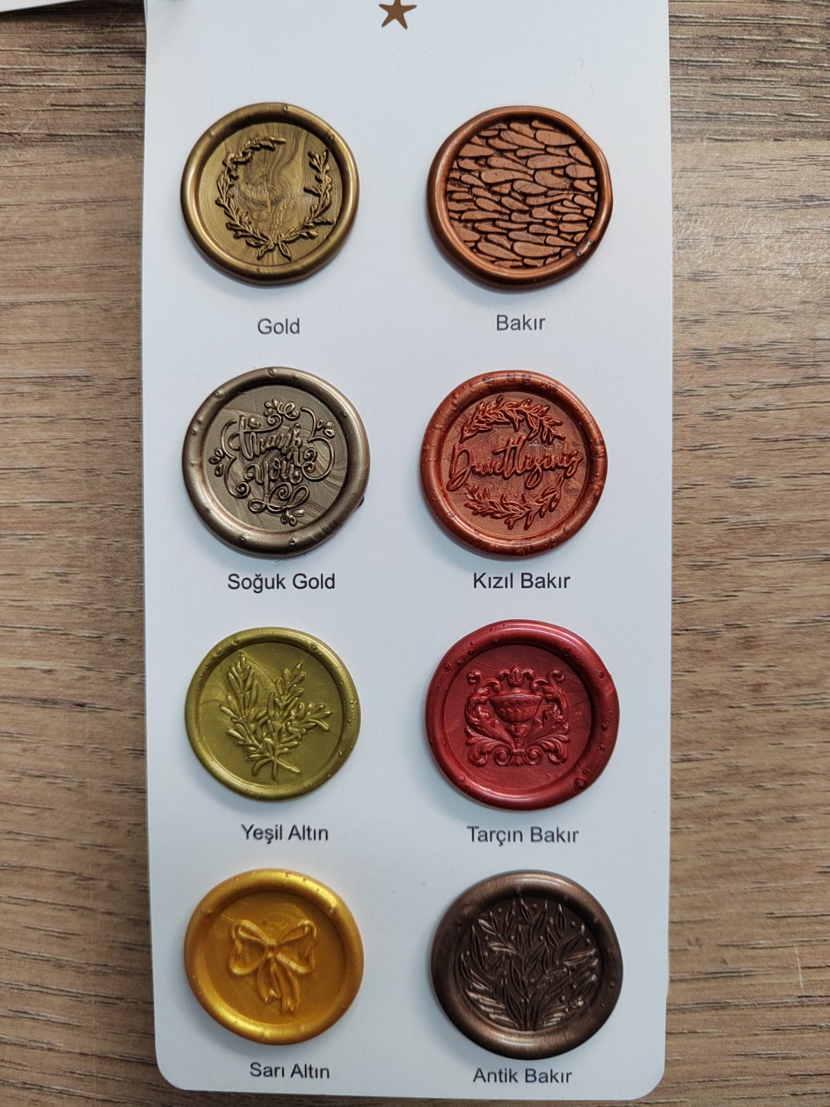 Premium Wax Seal Stickers – 48 Elegant Color Options